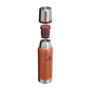 Stanley 0.75 L Classic Legendary Bottle Hammertone Clay - Turuncu için detaylar