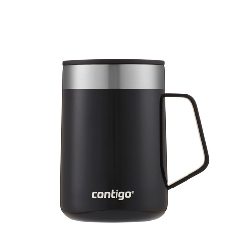 Contigo Streeterville Desk Mug 0.42L Masa Üstü Termos Kupa - Licorice/Siyah için detaylar